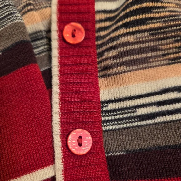 Missoni Multicolor Striped Cardigan - Picture 4 of 12